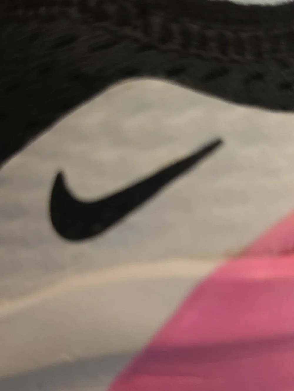 Nike Black & White Youth Slip-On Athletic Shoe - Picture 2 of 5